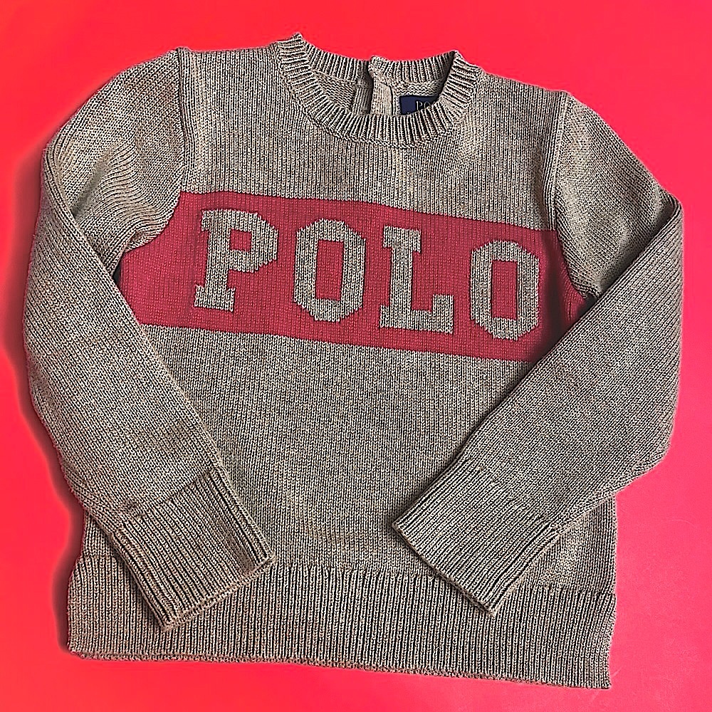 Polo Ralph Lauren Girls Wool Crew Neck Sweater Jumper